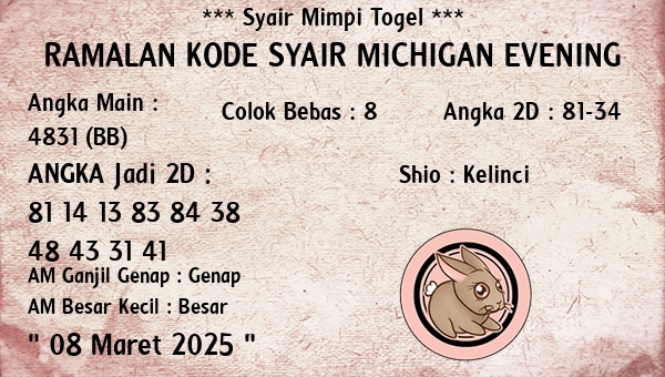 Prediksi Michigan Evening