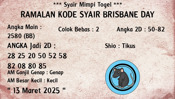 Prediksi Brisbane Day