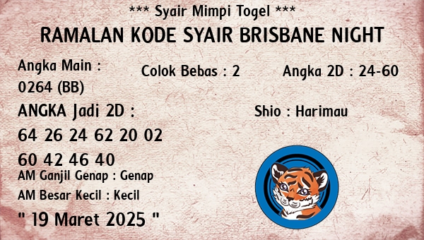 Prediksi Brisbane Night