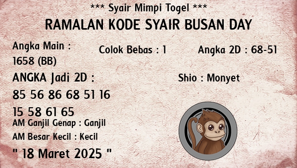 Prediksi Busan Day