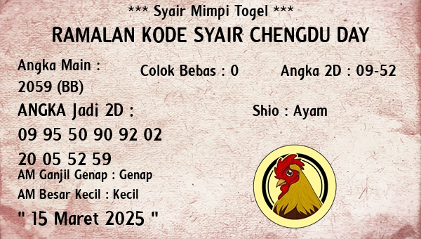 Prediksi Chengdu Day