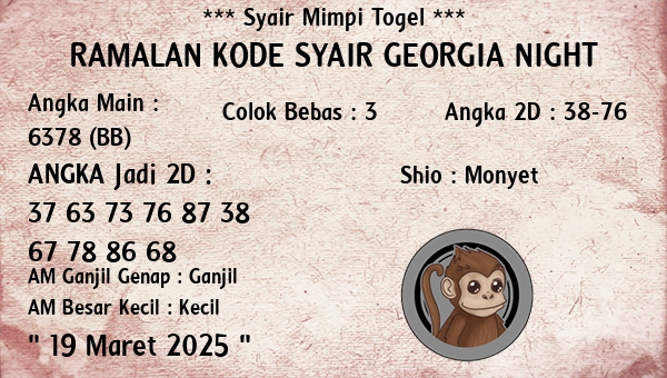 Prediksi Georgia Night