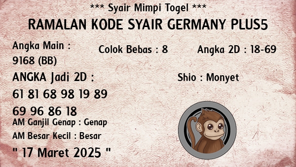 Prediksi Germany Plus5