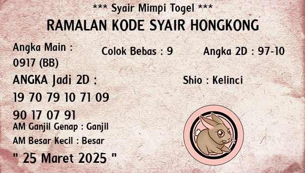 Prediksi Hongkong