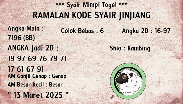Prediksi Jinjiang