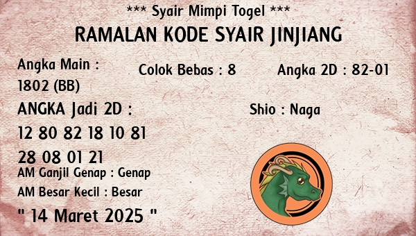 Prediksi Jinjiang