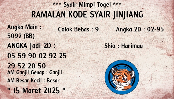 Prediksi Jinjiang
