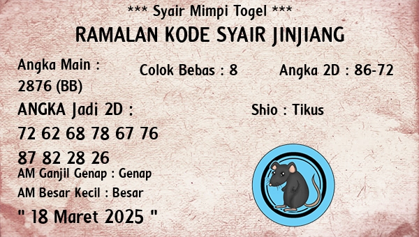 Prediksi Jinjiang