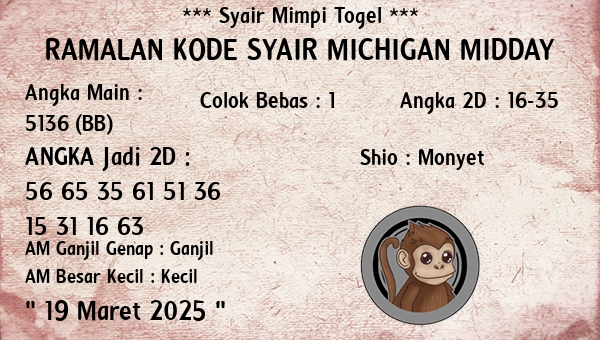 Prediksi Michigan Midday