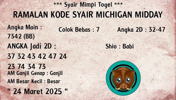 Prediksi Michigan Midday