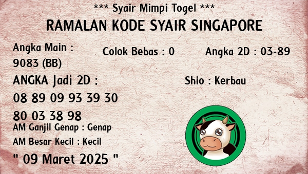 Prediksi Singapore