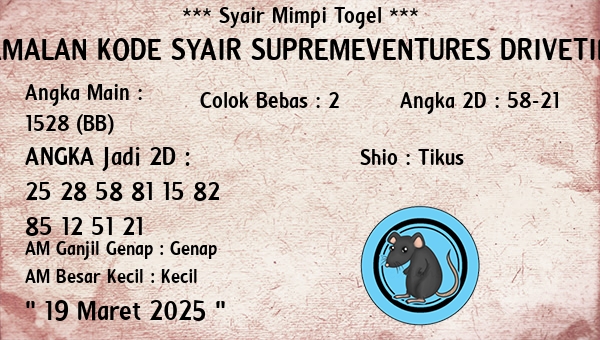Prediksi Supremeventures Drivetime