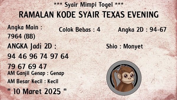 Prediksi Texas Evening