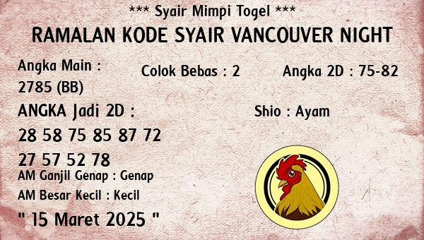 Prediksi Vancouver Night