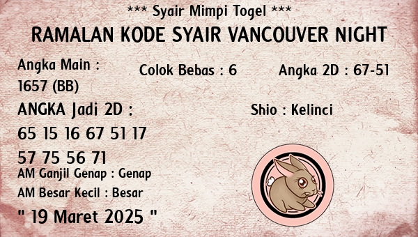 Prediksi Vancouver Night