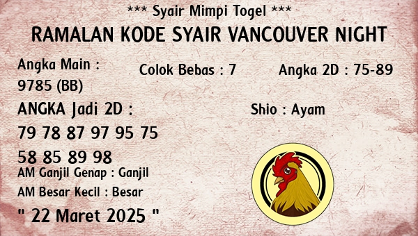 Prediksi Vancouver Night