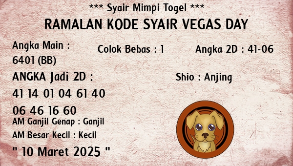 Prediksi Vegas Day