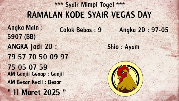 Prediksi Vegas Day