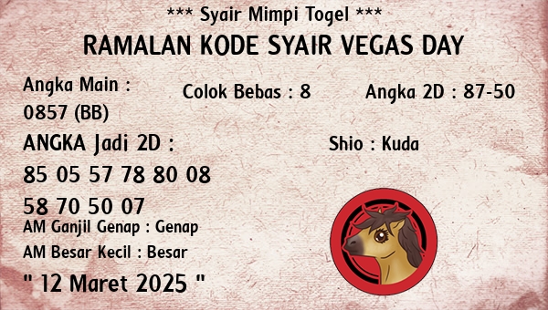 Prediksi Vegas Day