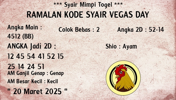 Prediksi Vegas Day