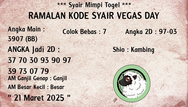 Prediksi Vegas Day