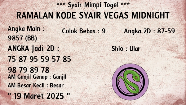 Prediksi Vegas Midnight
