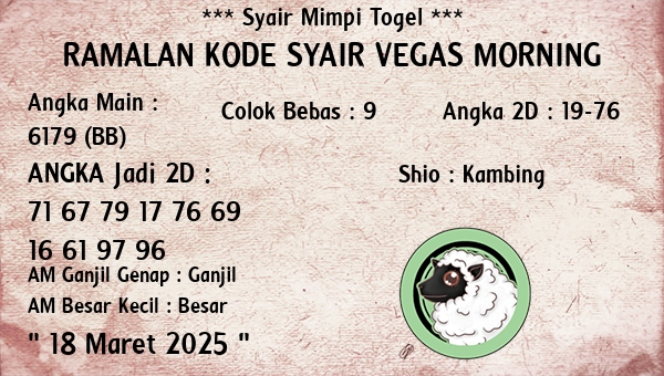 Prediksi Vegas Morning