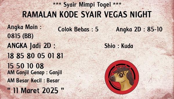 Prediksi Vegas Night