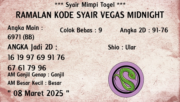 Prediksi Vegas Midnight